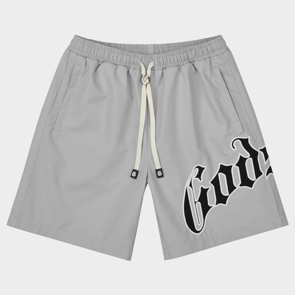 OG Logo Nylon Shorts (Grey)
