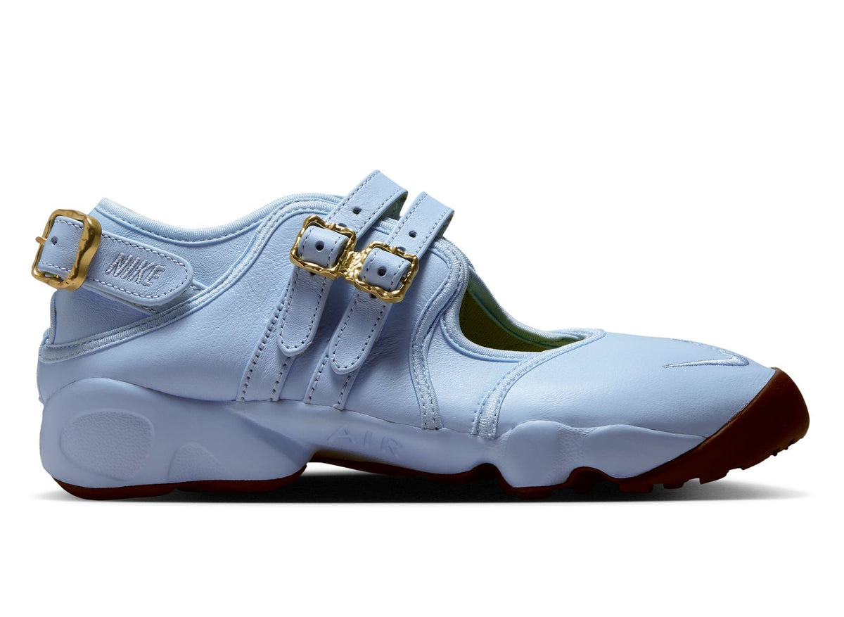 Women's Nike Air Rift in Celestine Blue / Blur / Pear