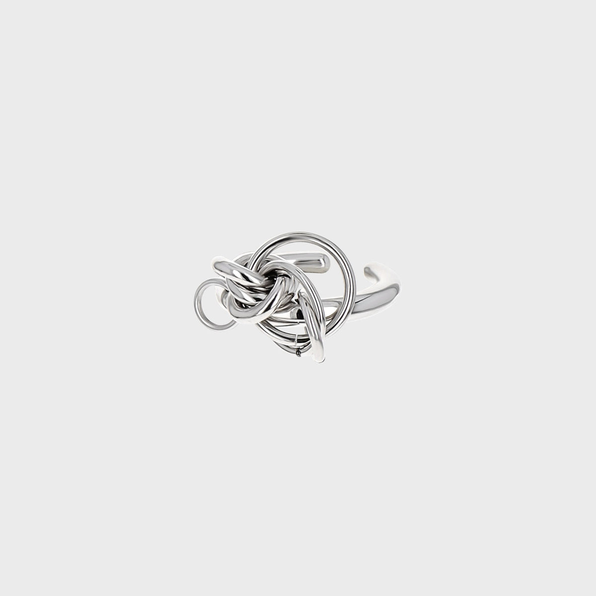 Justine Clenquet Cara Ring - Palladium