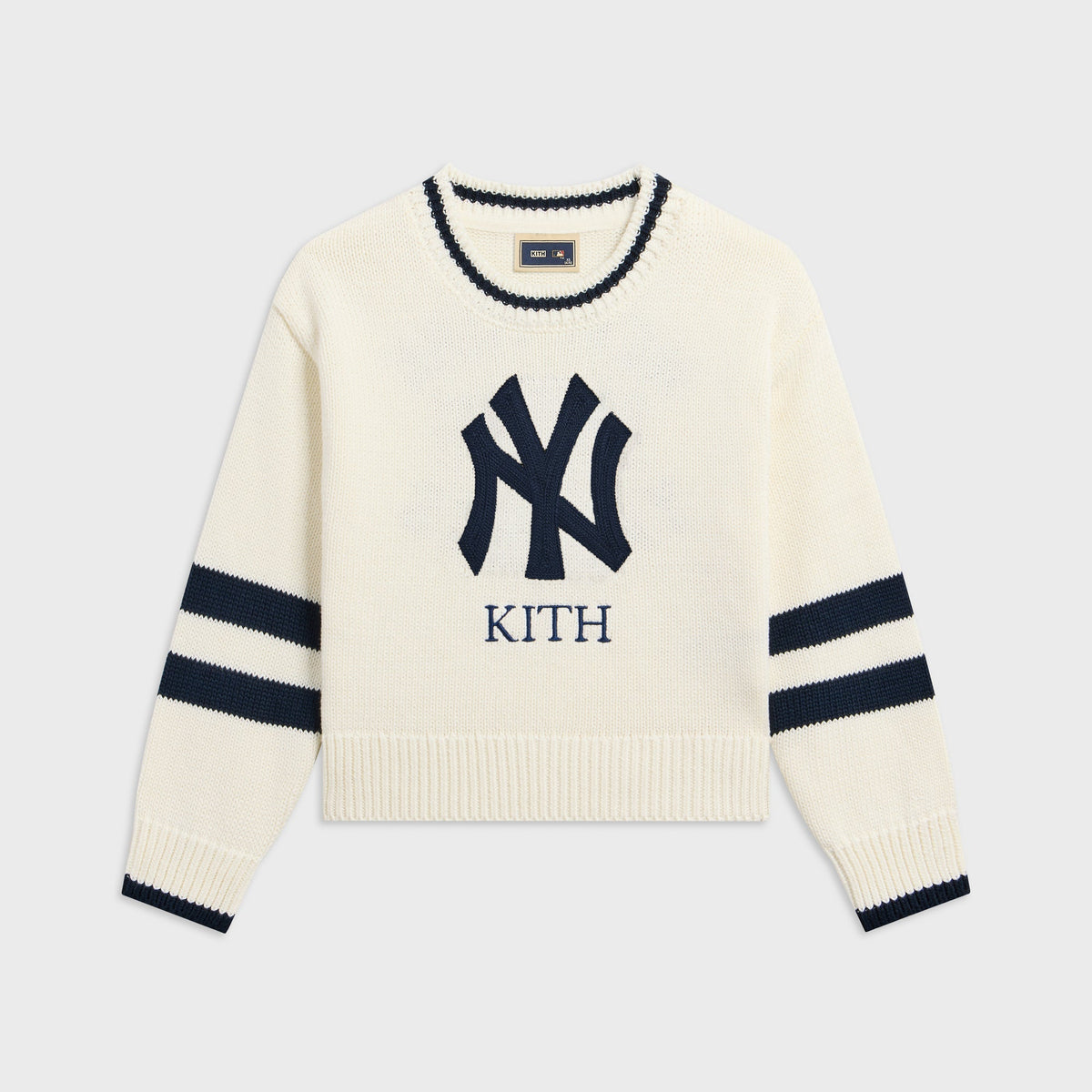 Kith Kids for the New York Yankees Varsity Lewis Sweater - Nocturnal
