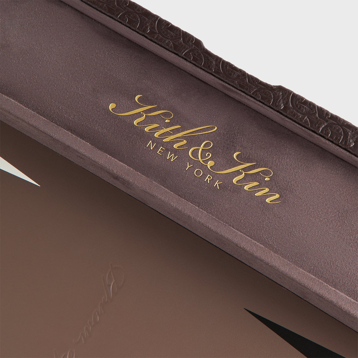 Kith Crest Monogram Backgammon Board - Incognito