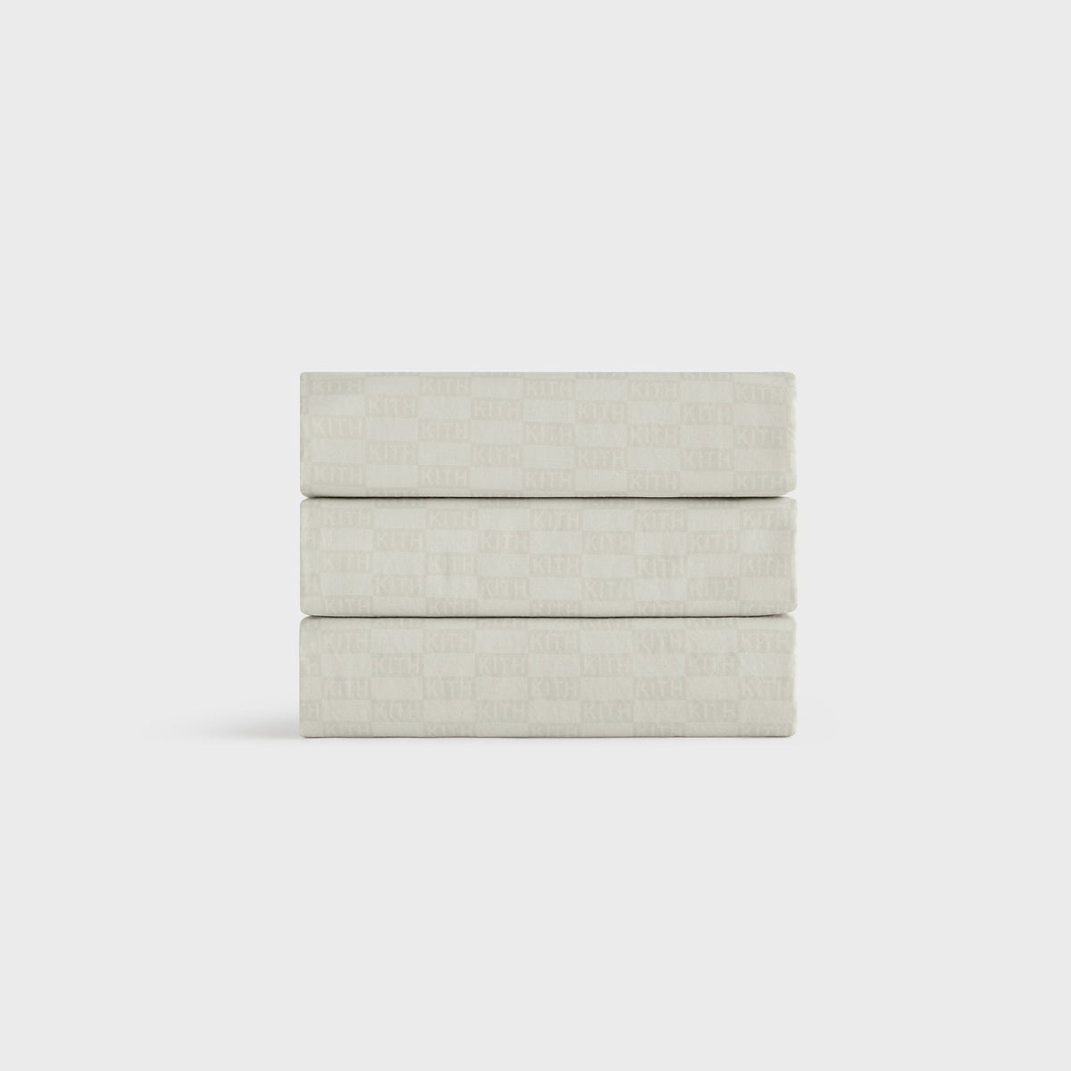 Kith Monogram Queen Size Bedding Set - Concrete