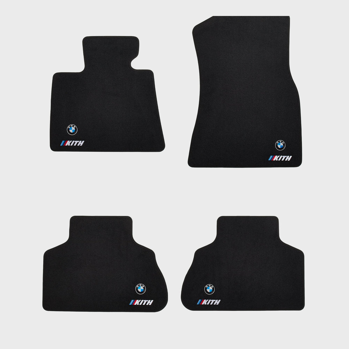 Kith & RACEMARK for BMW X5 Floor Mats - Black
