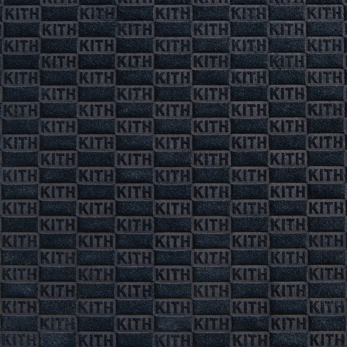 Kith Monogram Debossed Suede Backgammon Set - Ink