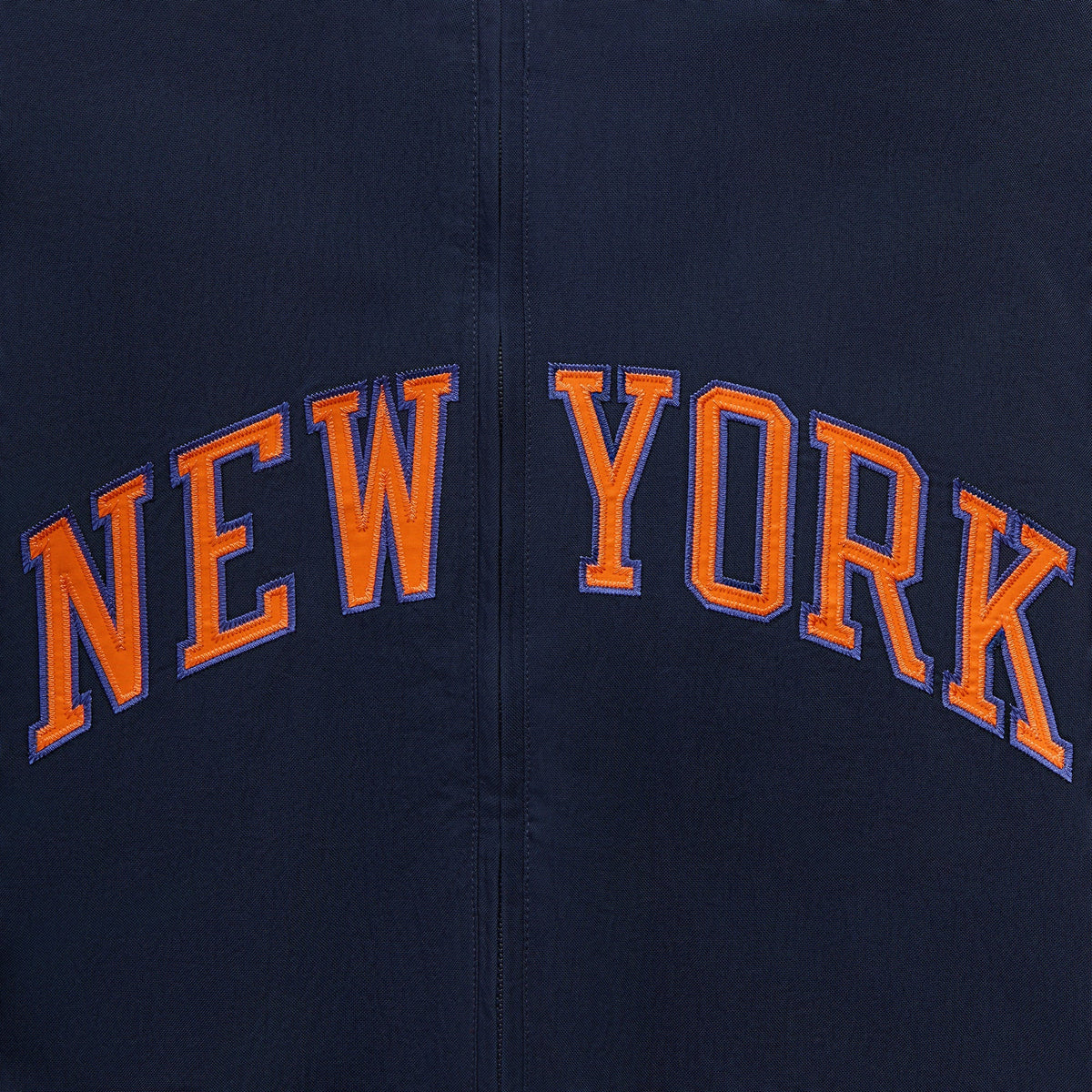 Kith for the New York Knicks Padded Nylon Jacket - Nocturnal