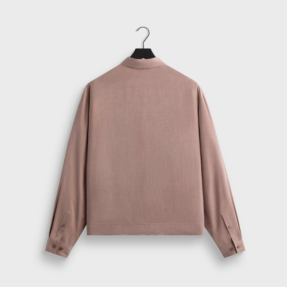 Kith Cupro Linen Connor Blouson Jacket - Dusty Mauve