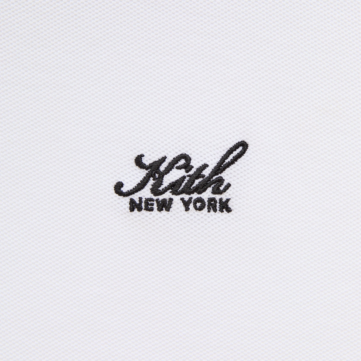 Kith Pique Ainslie Polo - White
