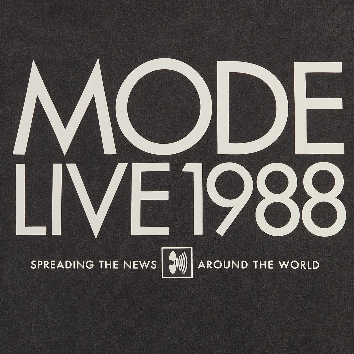 Kith Records for Depeche Mode 101 Live Vintage Alex Tee - Black