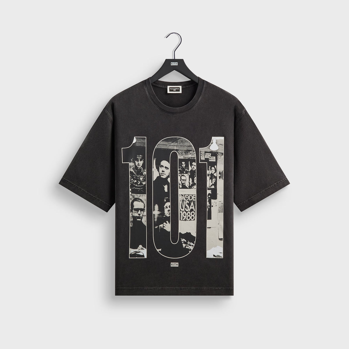 Kith Records for Depeche Mode 101 Live Vintage Alex Tee - Black
