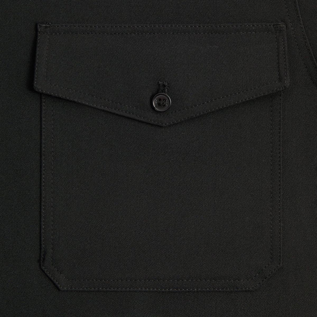 Kith Midweight Double Weave Ace Buttondown - Black