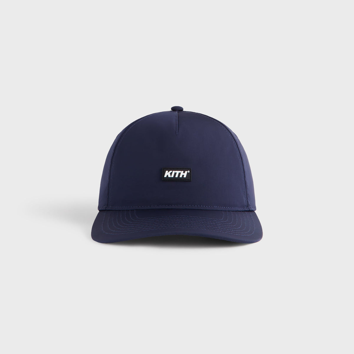 Kith Wrinkle Nylon Bay Low Pinch Crown Snapback - Nocturnal