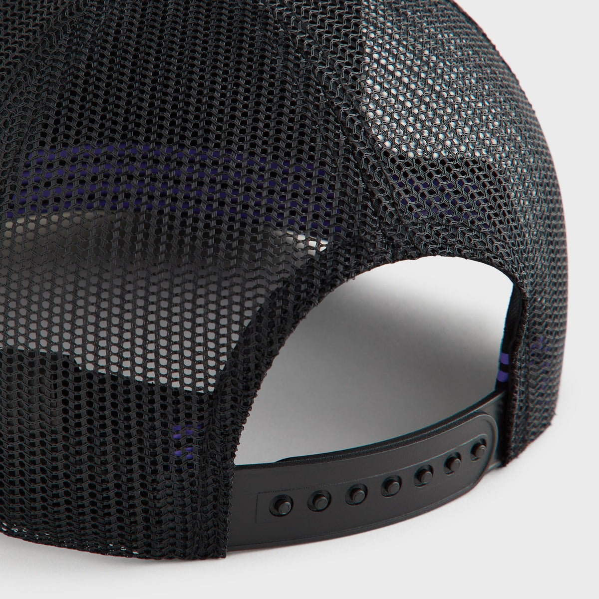 Kith for Needles Velour Nolan Trucker Cap - Black