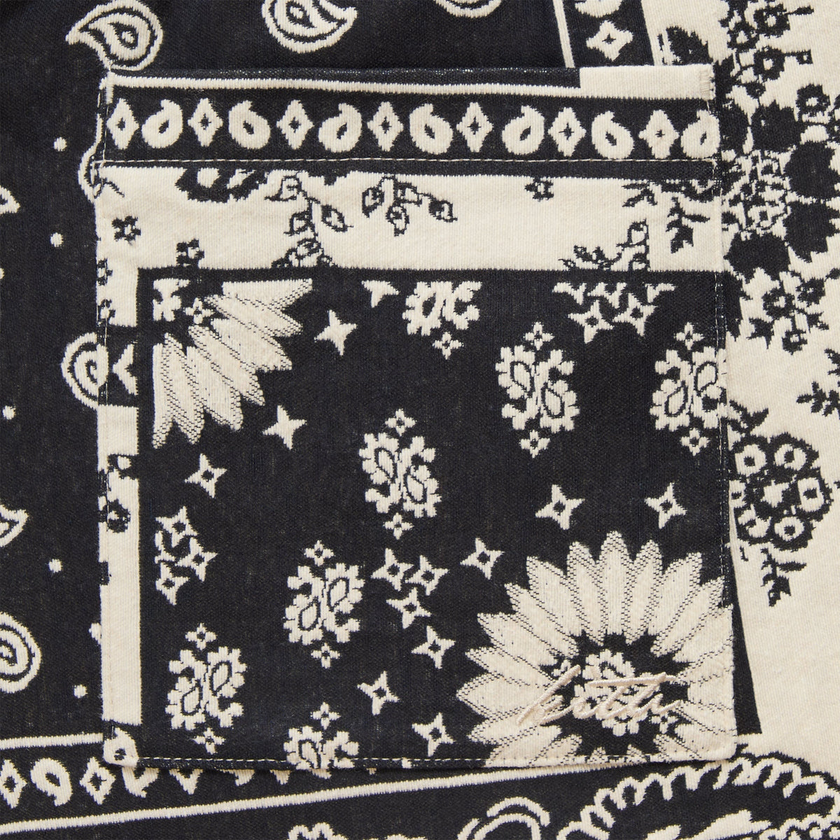 Kith Bandana Jacquard Lewis Short - Nocturnal