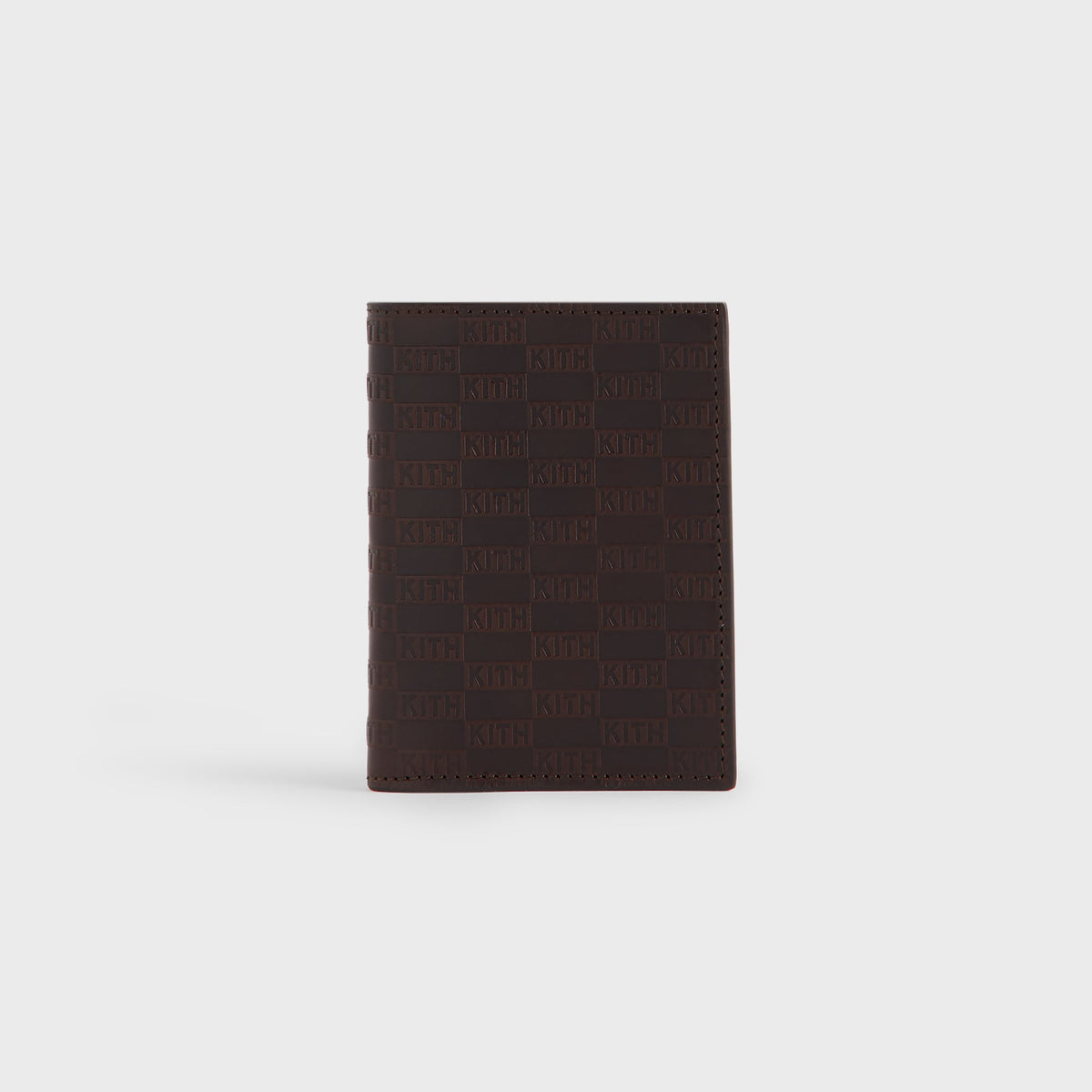 Kith Monogram Leather Bi-Fold Wallet - Incognito