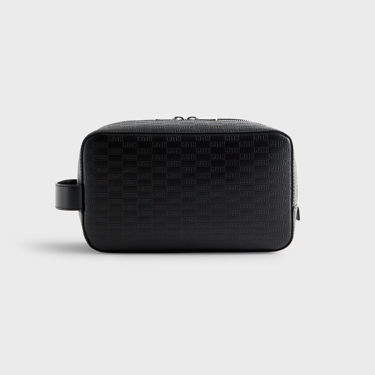 Kith Monogram Leather Dopp Kit - Black
