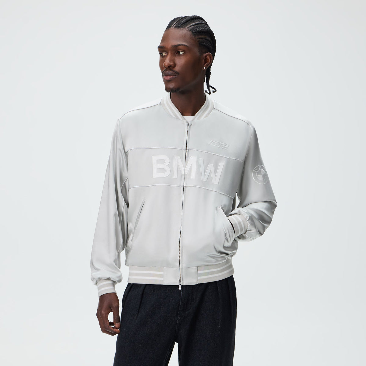 Kith for BMW Souvenir Moto Jacket - Concrete