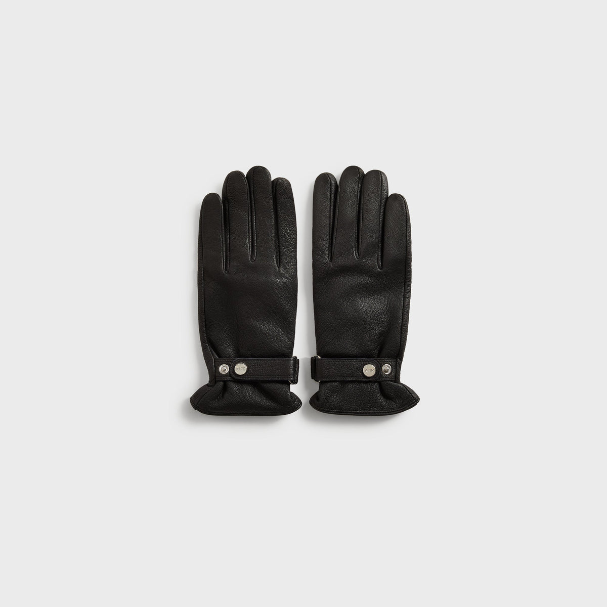 Kith Tumbled Leather Manhattan Gloves - Black