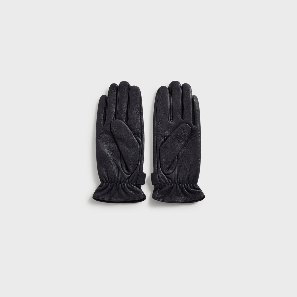 Kith Tumbled Leather Manhattan Gloves - Ink