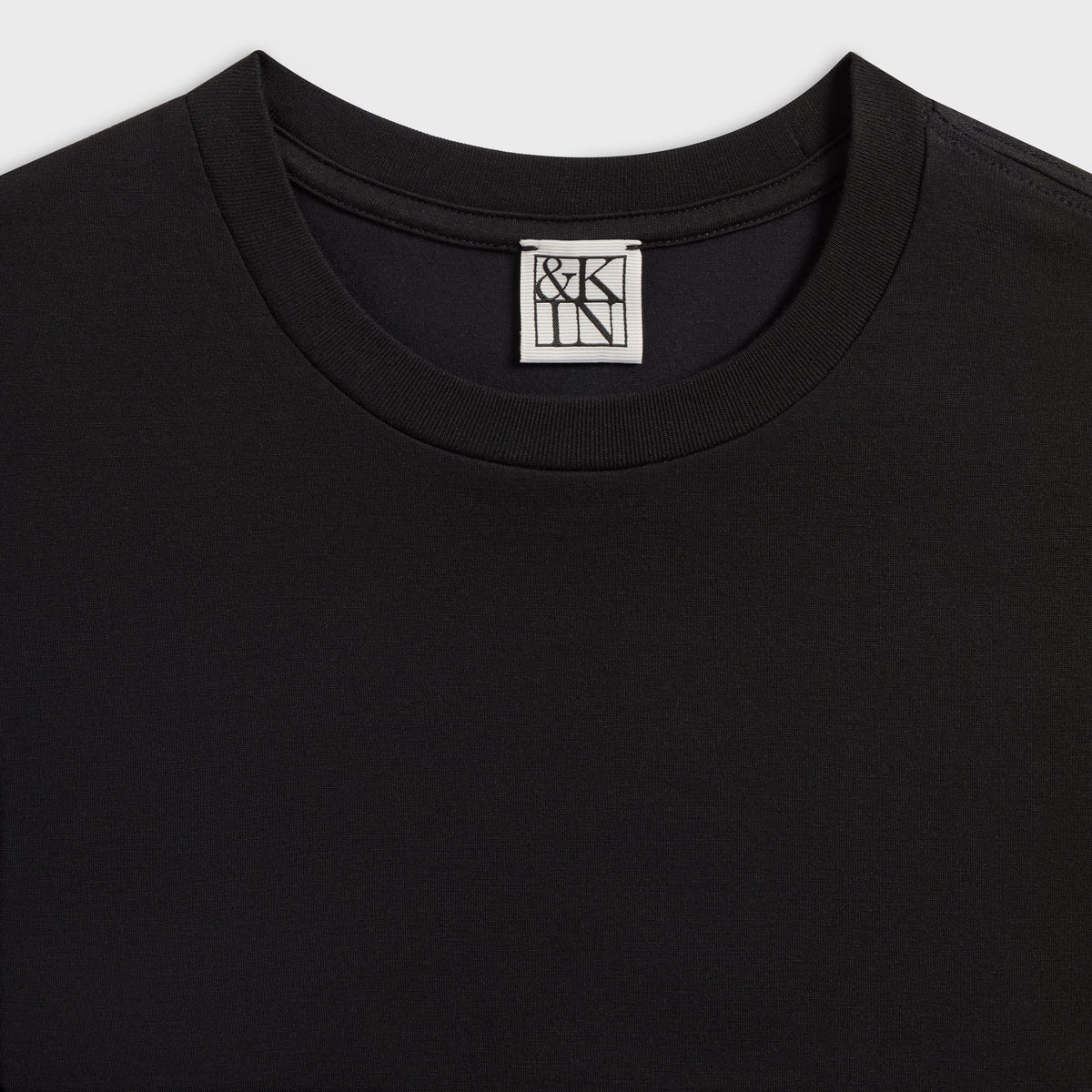 &Kin Long Sleeve Darin Tee - Black