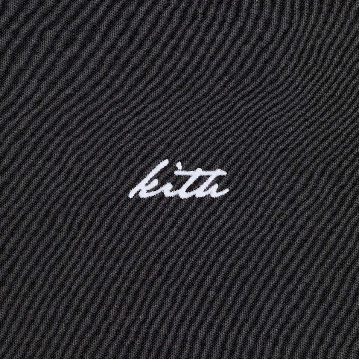 Kith Long Sleeve Alex Boxy Tee - Black