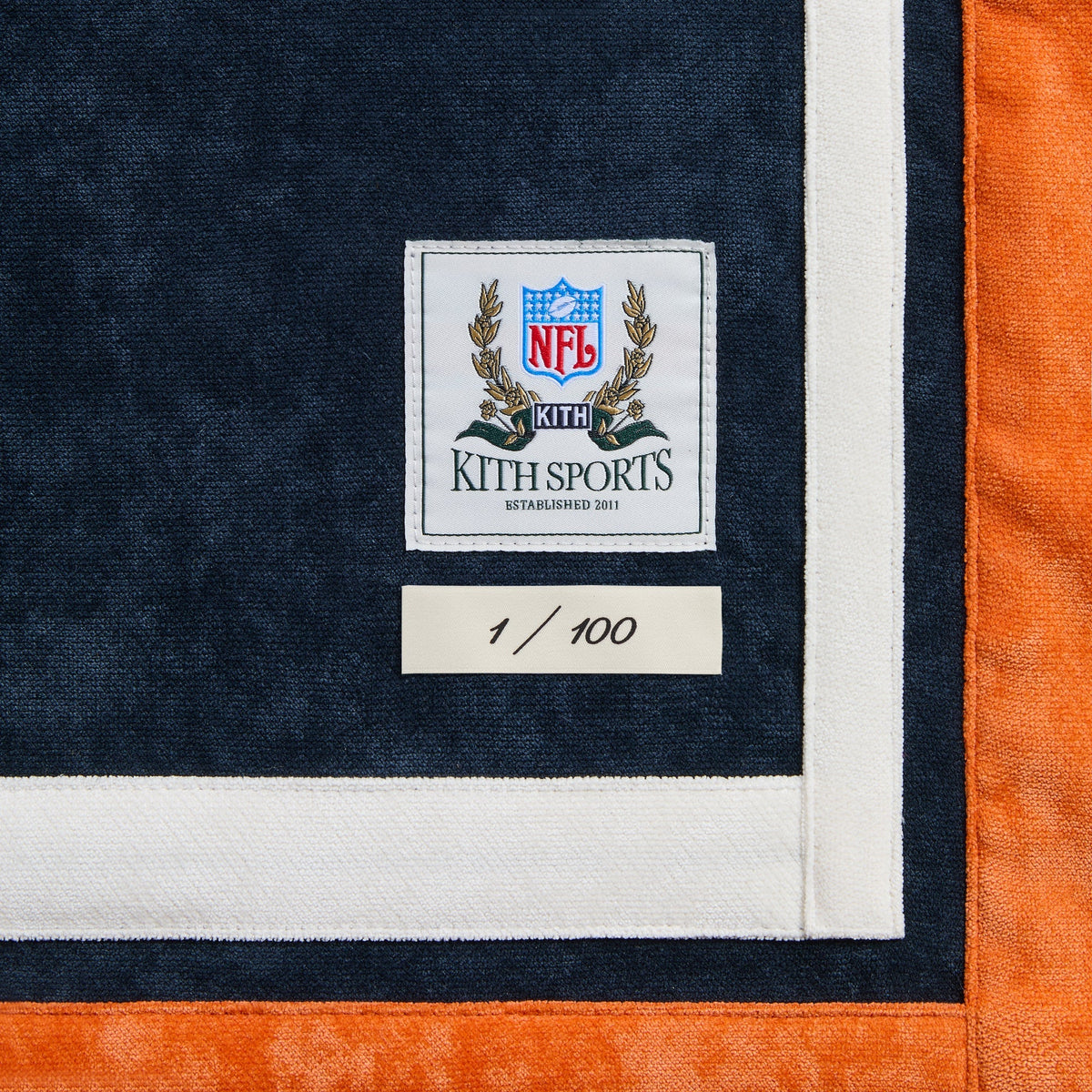 Kith & the NFL for the Denver Broncos Leon Shirt - Nocturnal
