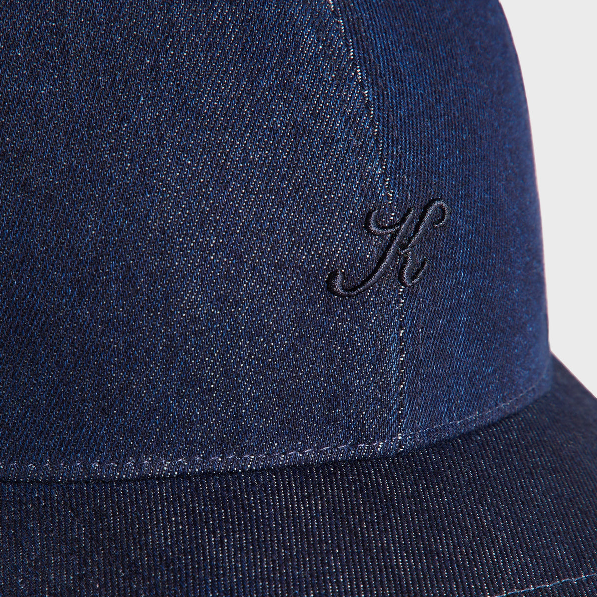 Kith Low Profile Raw Denim Classic Cap - Savin Wash