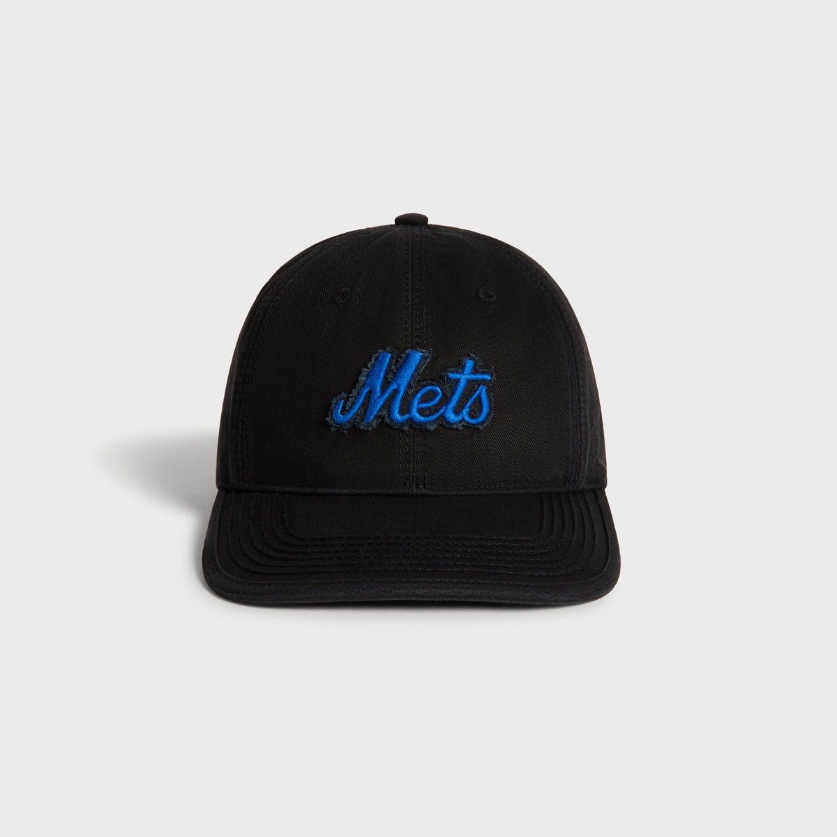 Kith & '47 for the New York Mets Herringbone Brand Franchise LS Cap - Black