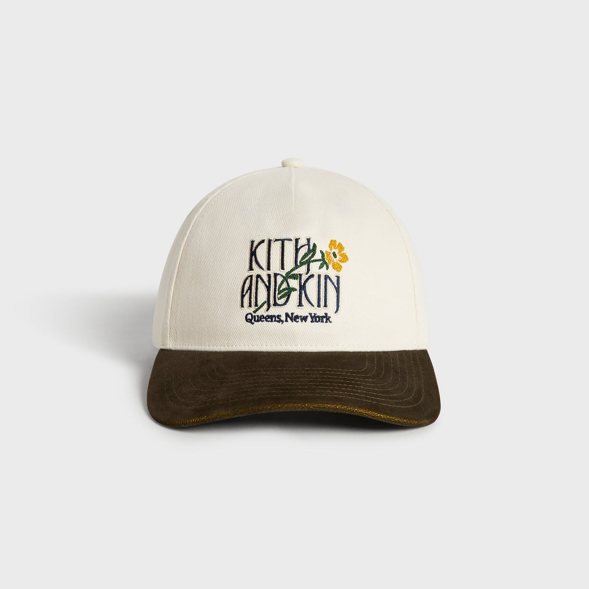 Kith Botanical Twill Bay Low Pinch Crown Cap - Sandrift