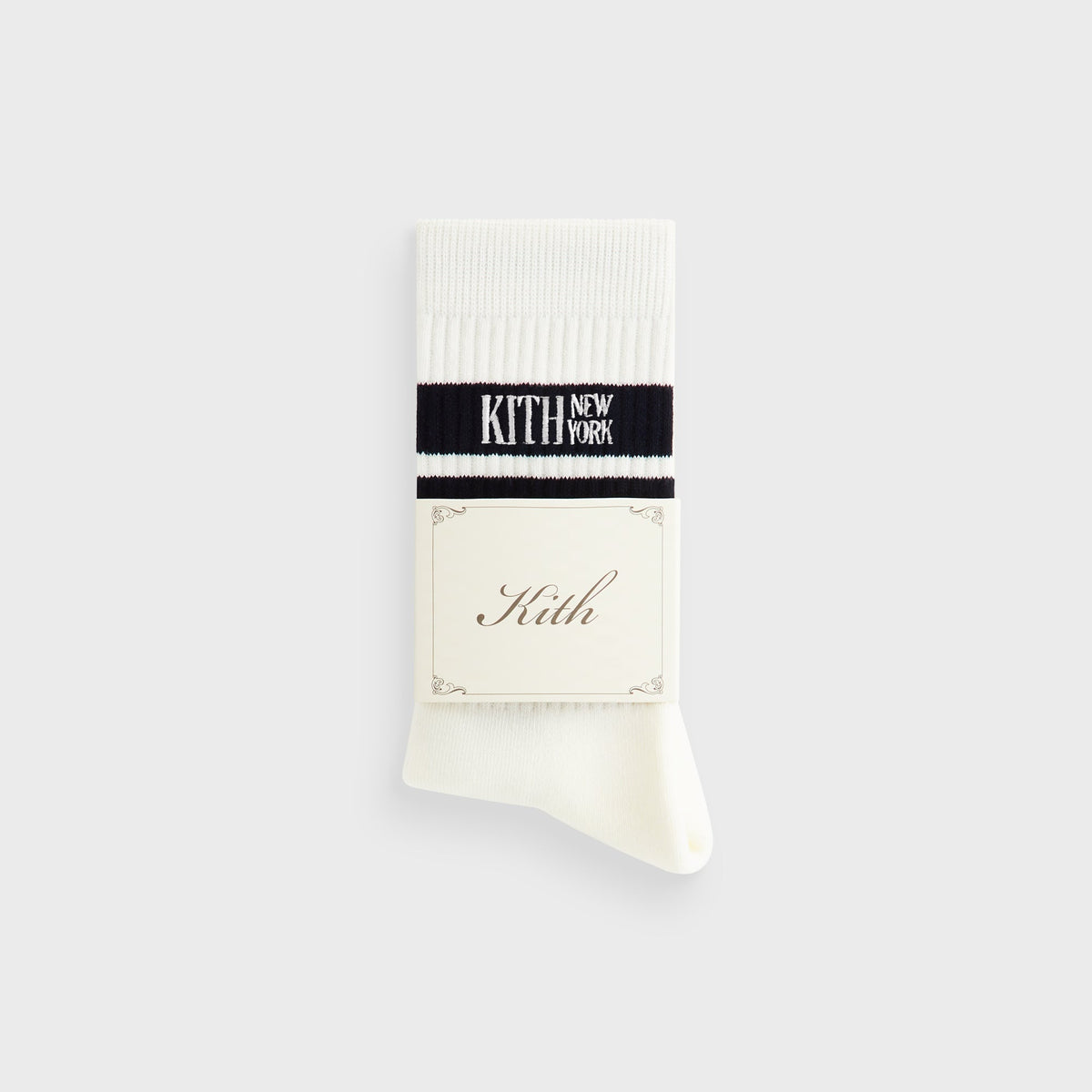 Kith Calf Stripe Socks - Silk