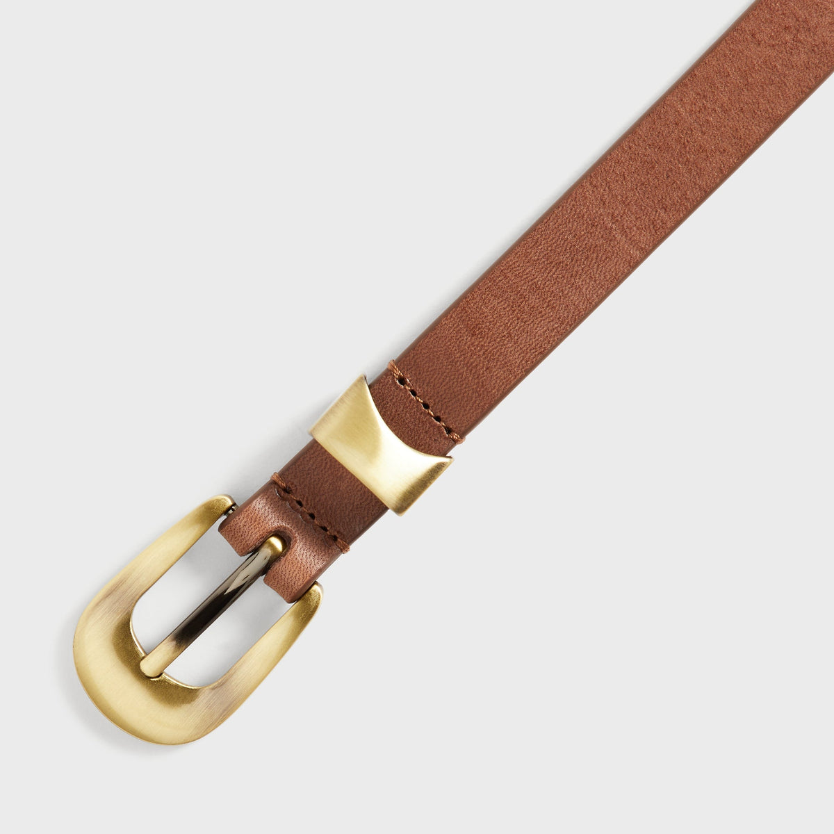 Kith Western Smooth Leather Belt  - Zoom