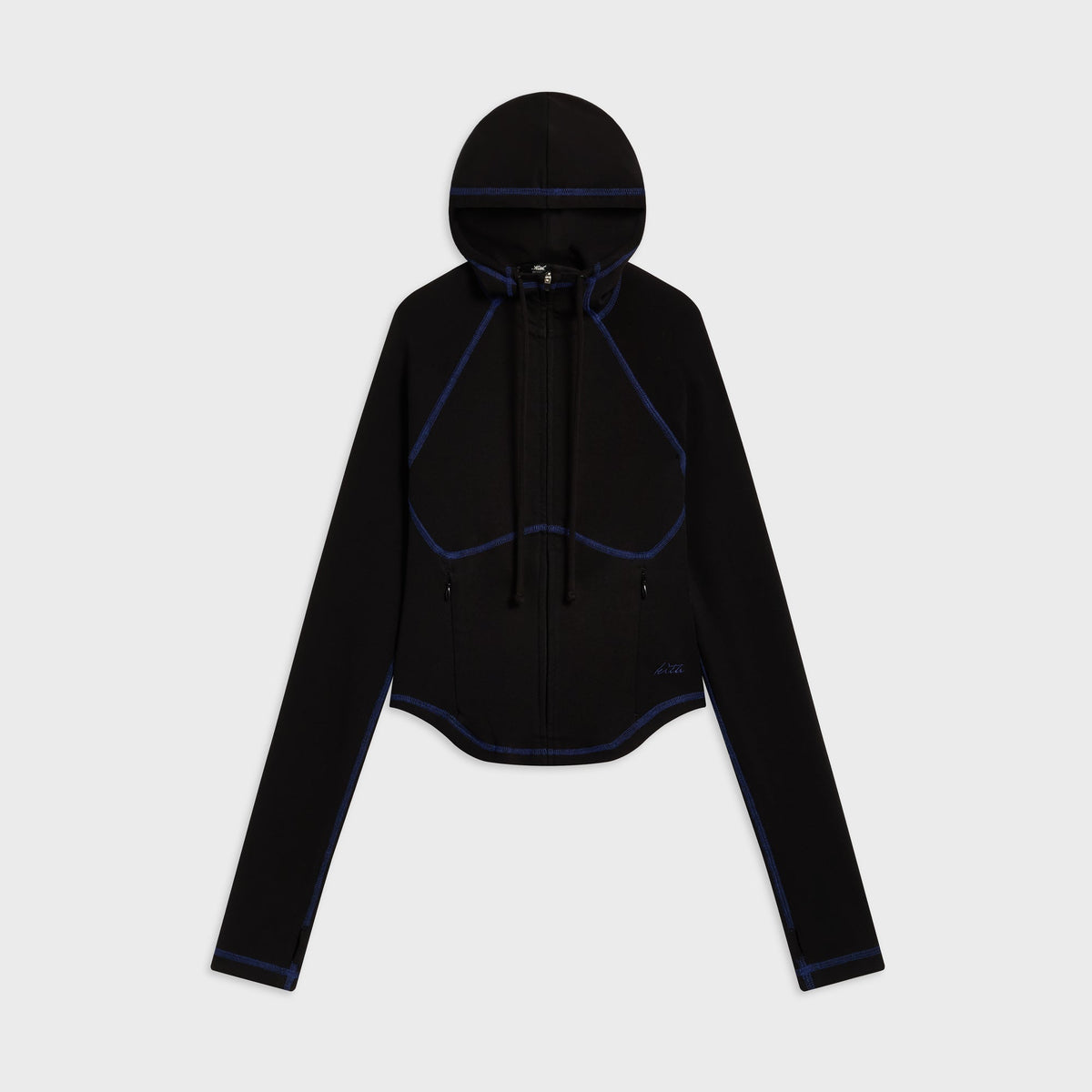 Kith Women Toyo Zip Hoodie - Black