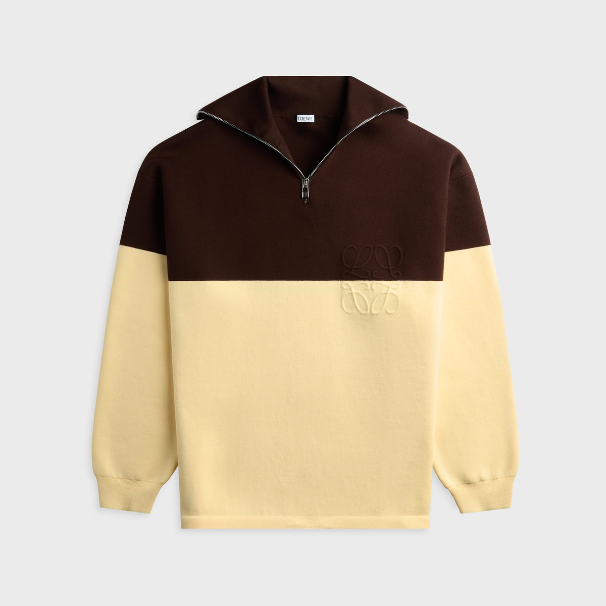 Loewe Cotton Sweater - Brown / Yellow