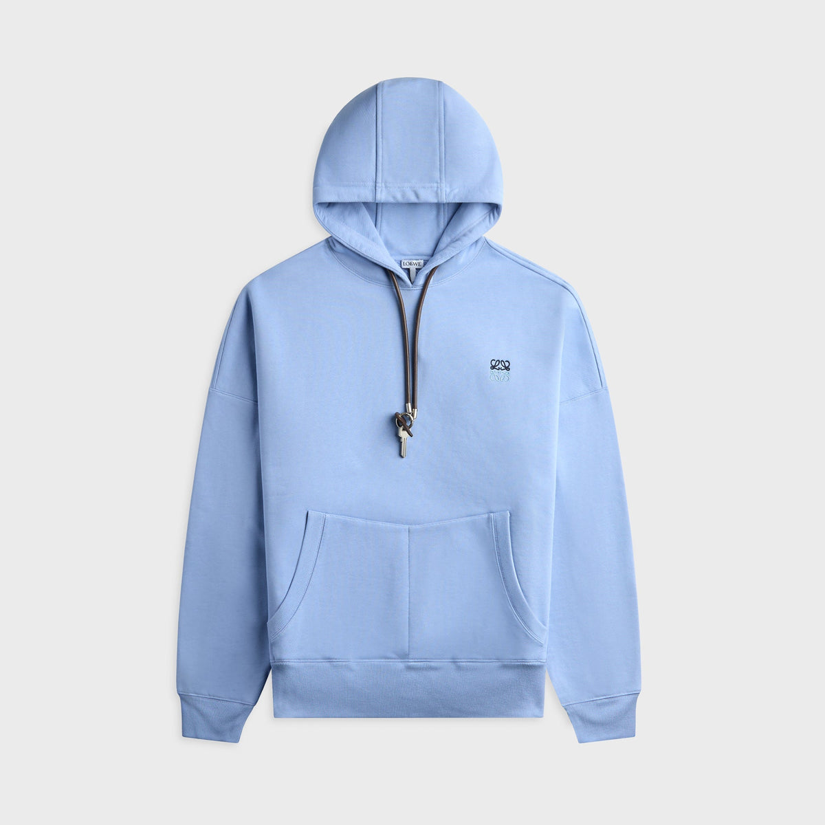 Loewe Cotton Hoodie - Light Blue
