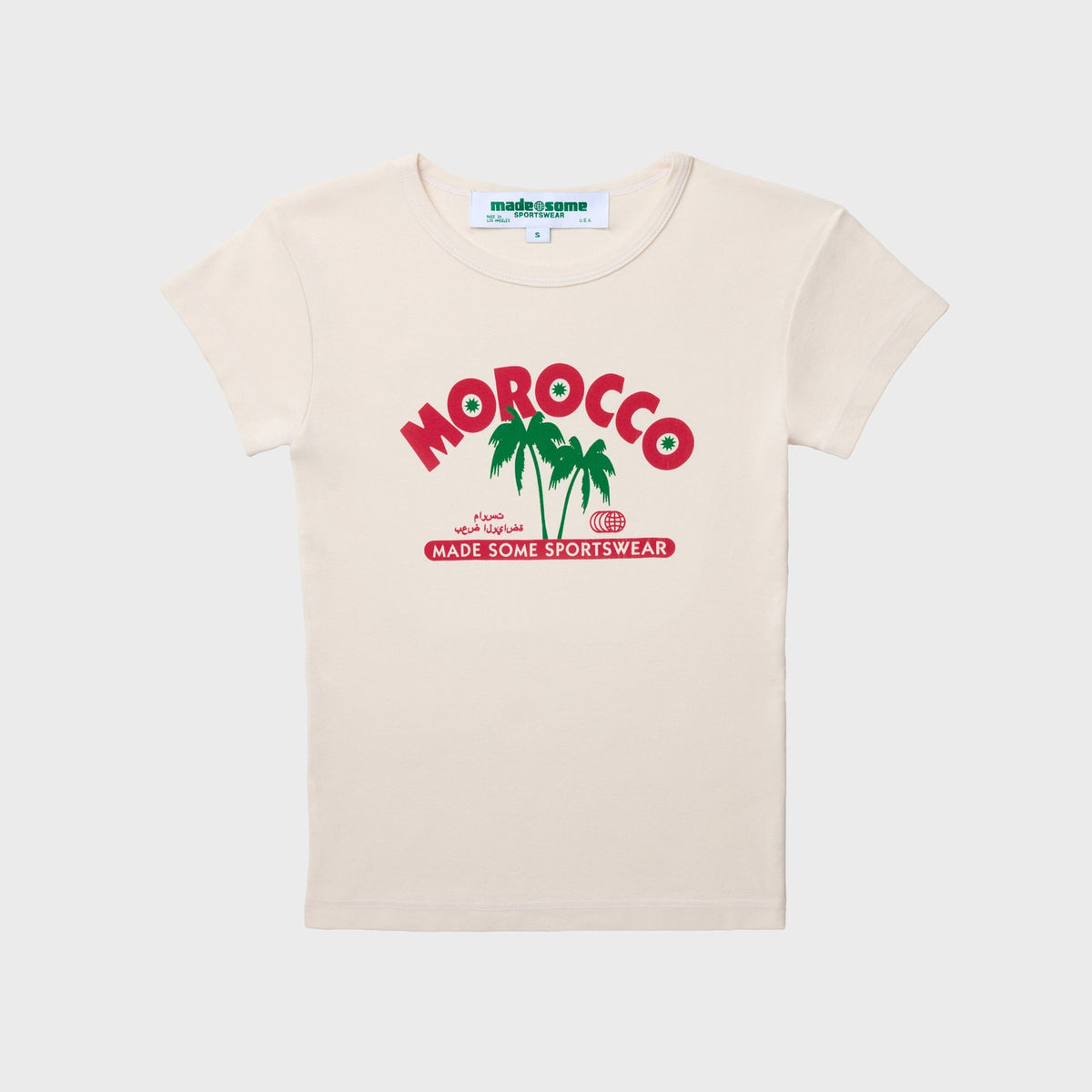 Made Some Morocco Sportswear Tee - Off White