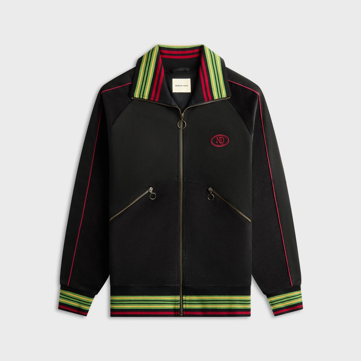 Nicholas Daley Warm Up Jacket - Black
