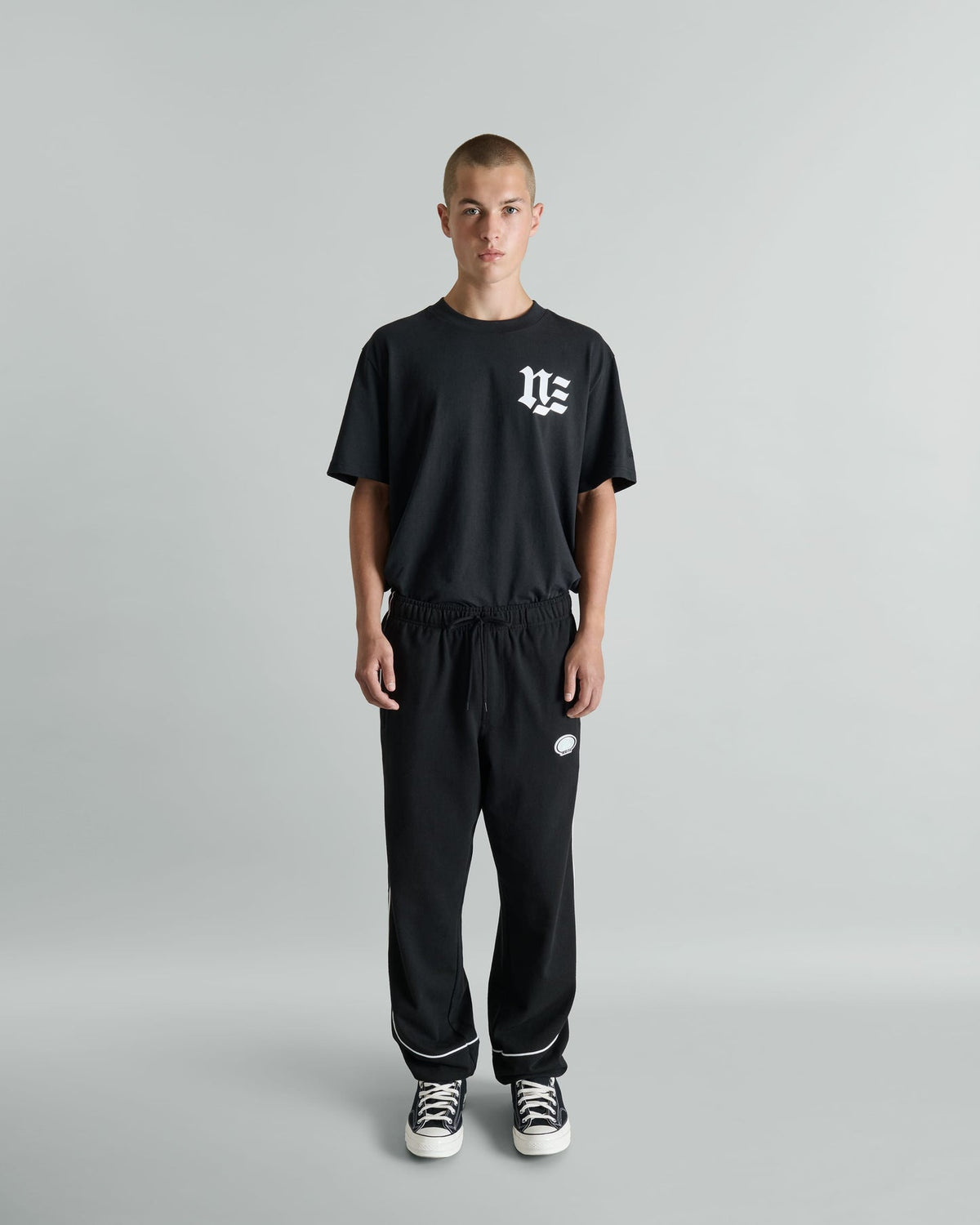 Shoreline Black Track Jogger
