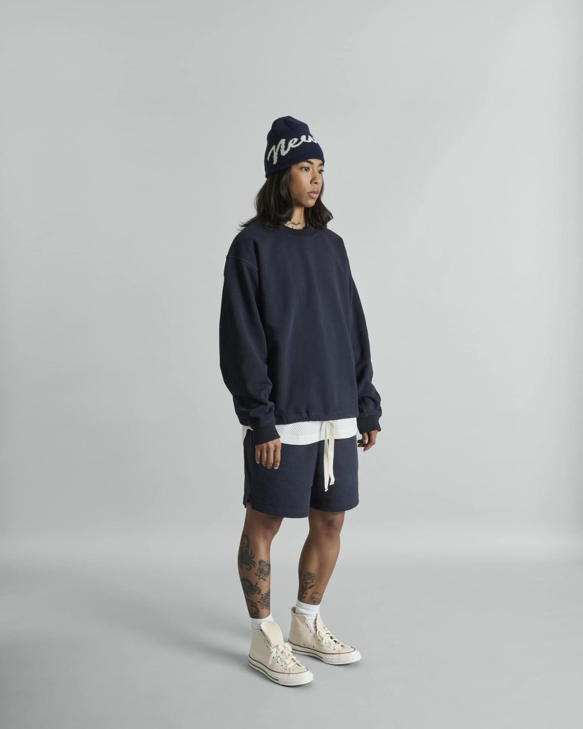 Alden Navy Crewneck