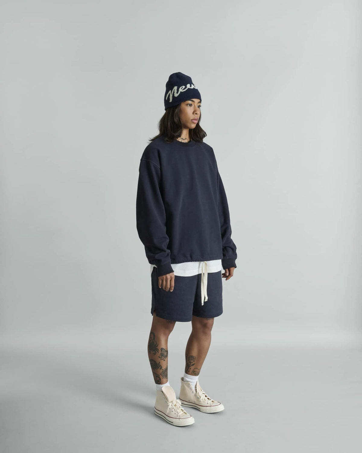 Alden Navy Crewneck