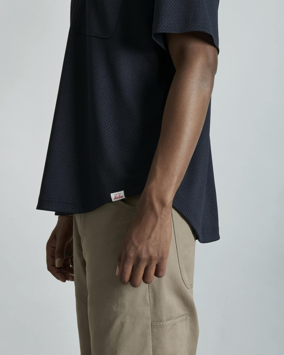 Orchard Navy V-Neck Pullover Jersey