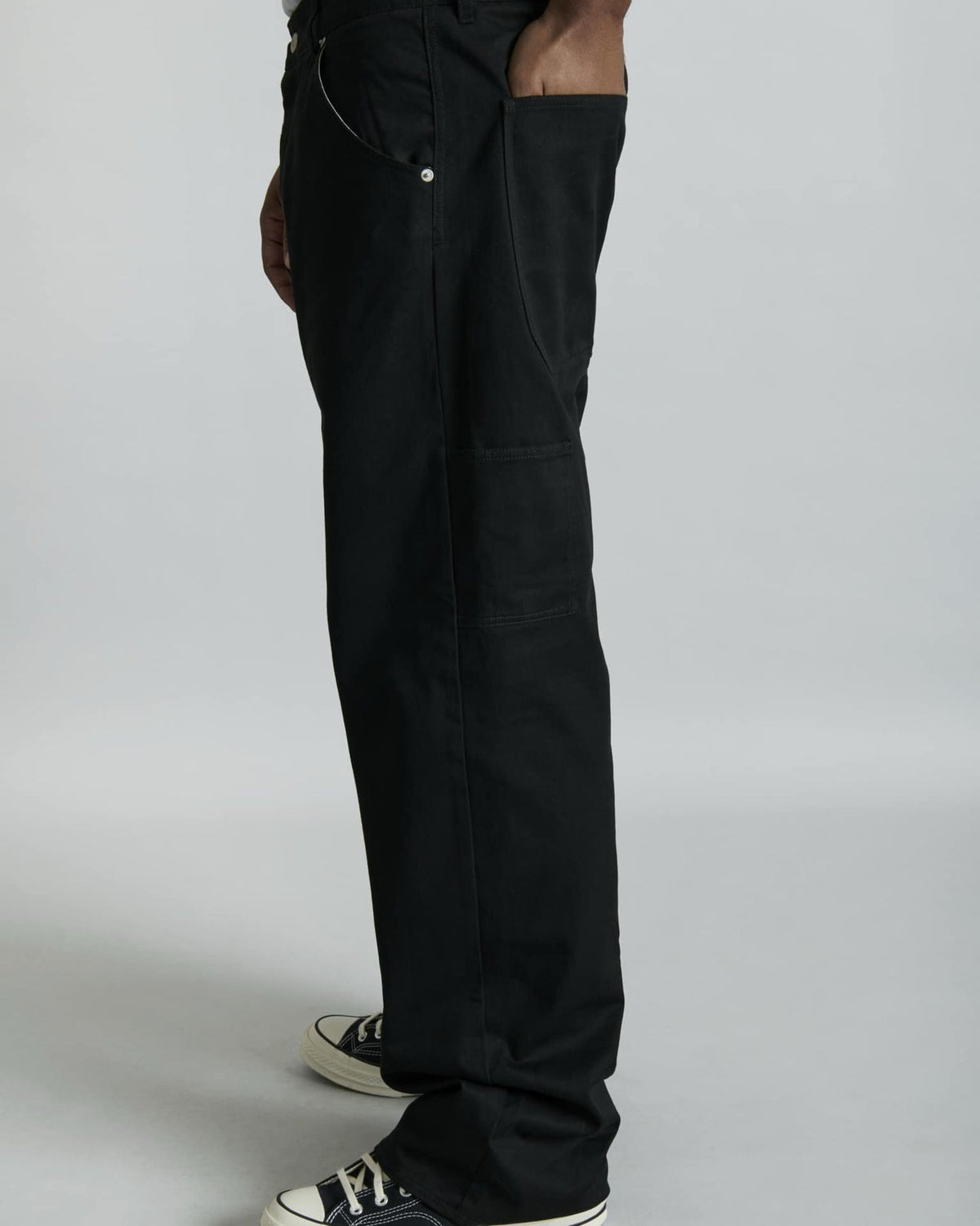 Ellicott Black Carpenter Pants