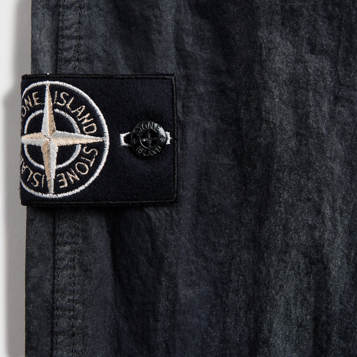 Stone Island Dense Nylon Trousers - Black