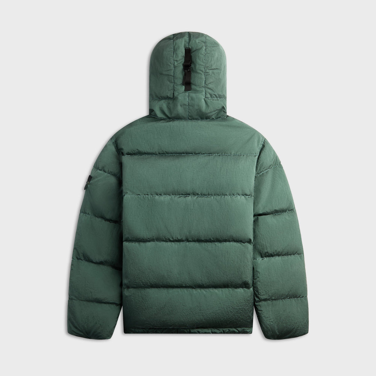 Stone Island Padded Zip-Up Jacket - Ocean Green