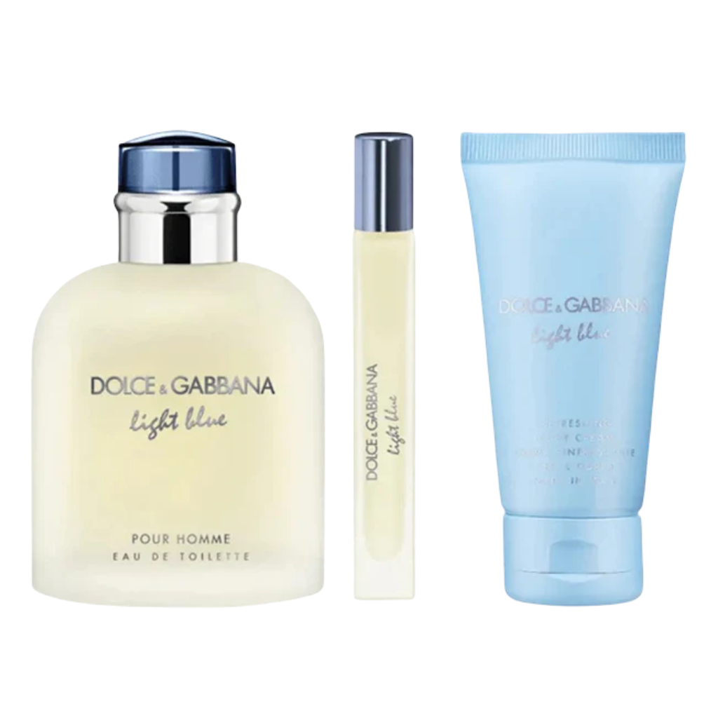 Light Blue 3pcs Gift Set For Men