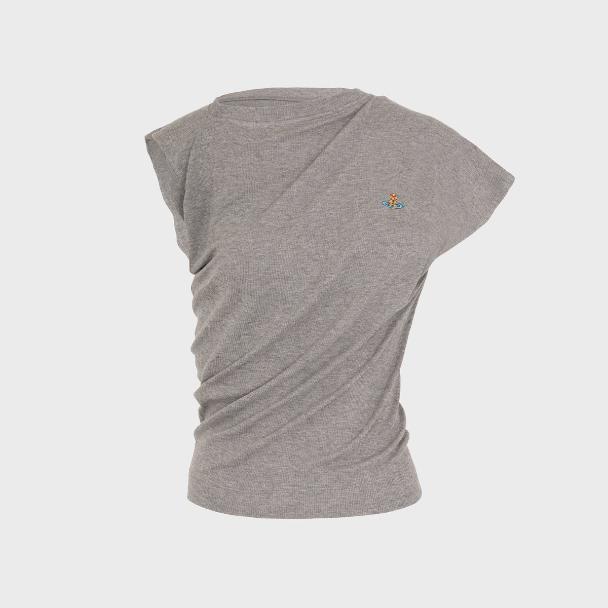Vivienne Westwood Hebo Top - Dark Grey Melange