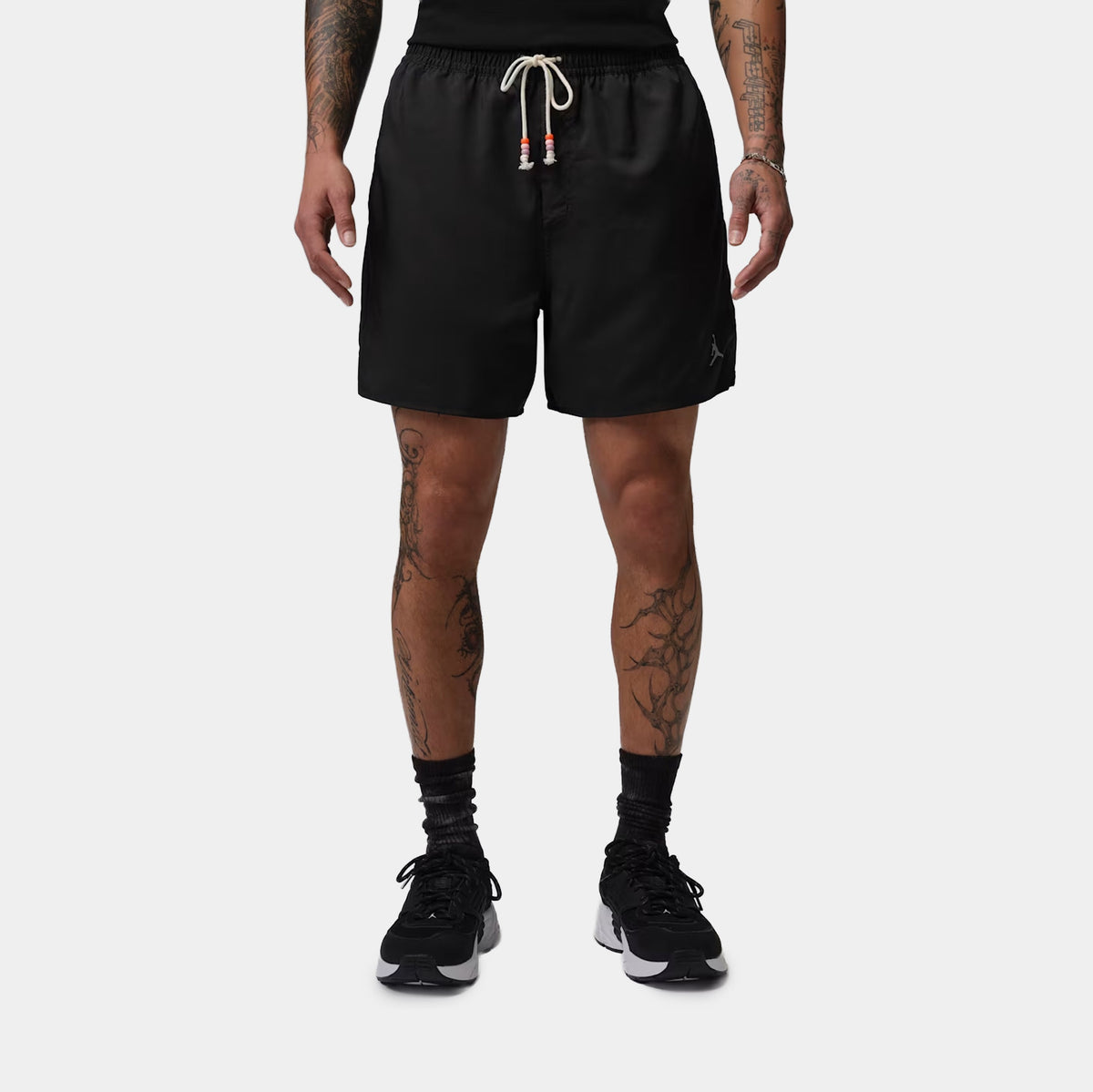 Brooklyn Festival Woven Mens Shorts (Black)