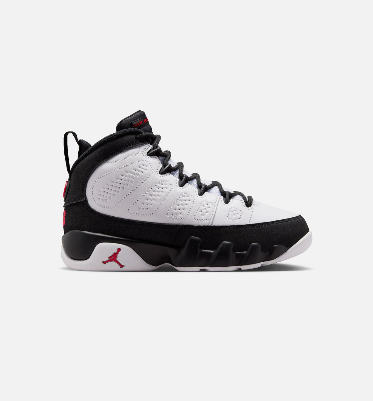 Air Jordan 9 Retro Space Jam Grade School Lifestyle Shoe - White/True Red/Black