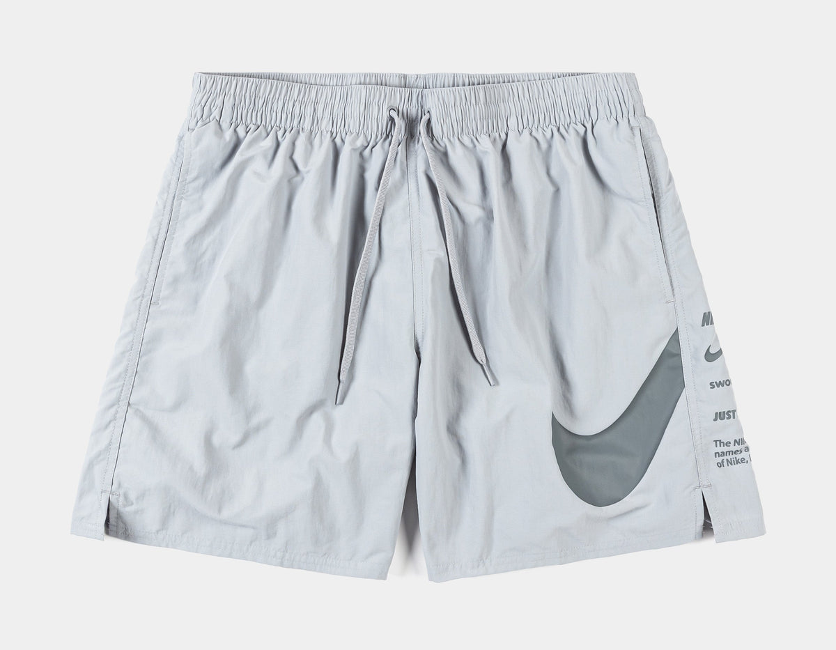 Swim Breaker 7" Lined Volley Mens Shorts (Gray)