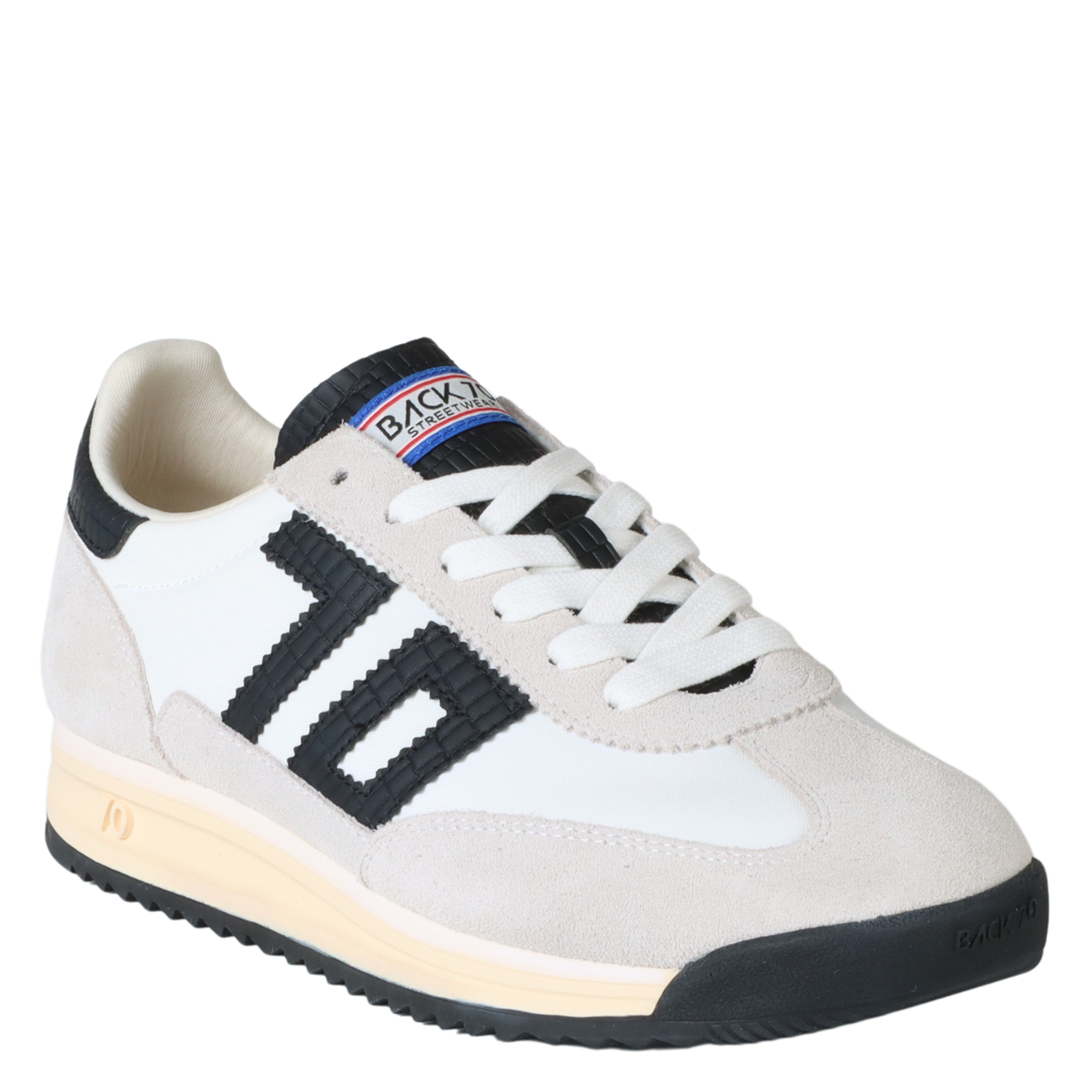 BARKLEY JOGGER in WHITE BLACK Sneakers
