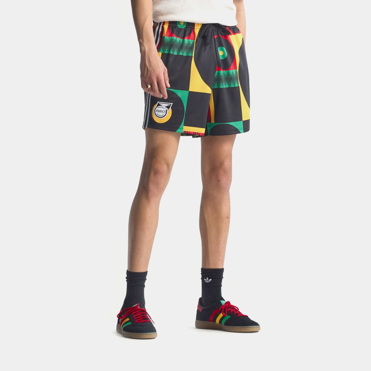 Jamaica X Bob Marley Originals Knit Mens Shorts (Multicolor)
