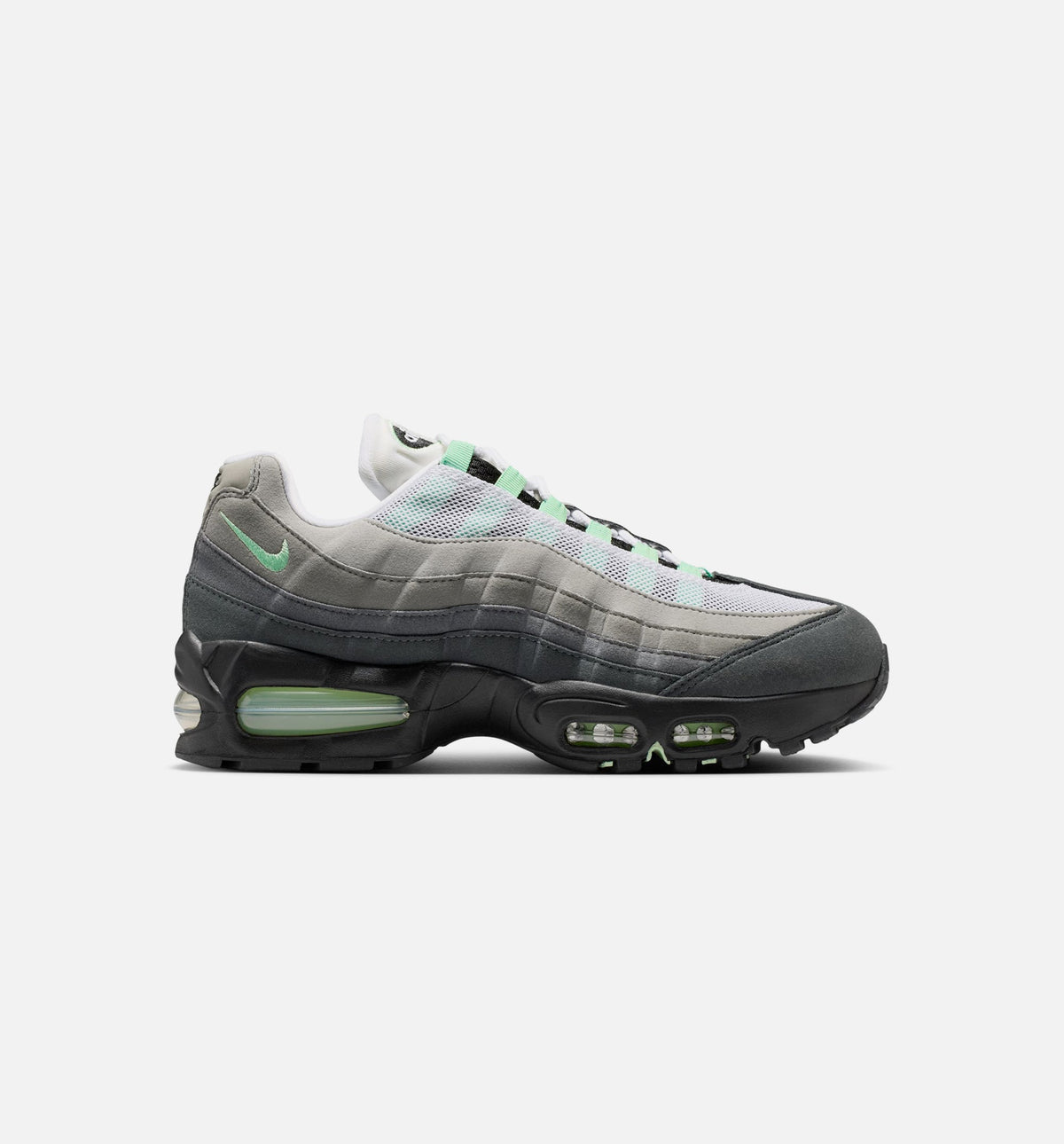Air Max 95 Big Bubble Fresh Mint Womens Running Shoe - Black/Fresh Mint/White/Medium Grey